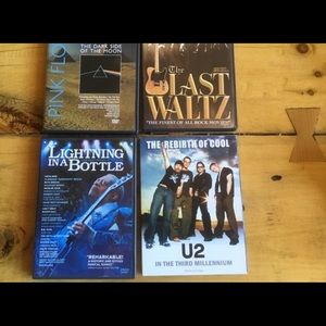 4 Rock/Blues DVDs
